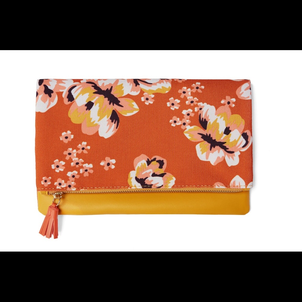 Reversable Rachel Rally Floral Clutch